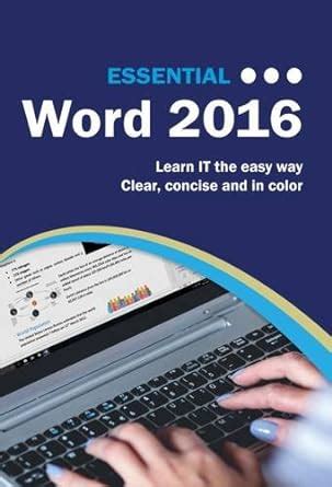 Essential Word 2016 Computer Essentials PDF