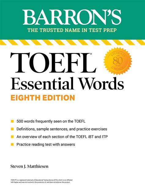 Essential Words TOEFL Steven Matthiesen Doc