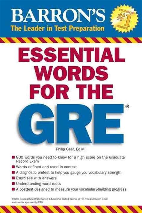 Essential Words for the GRE Barron s Essential Words for the GRE PDF