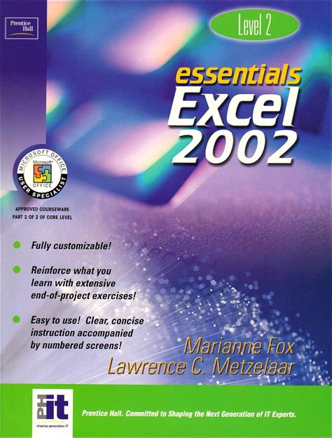 Essentials Excel, 2002 Level 2 Reader