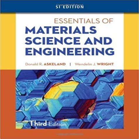 Essentials Of Materials Science And Engineering Solution Manual Epub