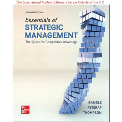 Essentials Of Strategic Management Gamble Ebook Reader