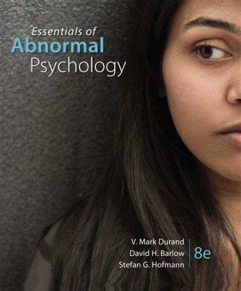 Essentials of Abnormal Psychology MindTap Course List Doc