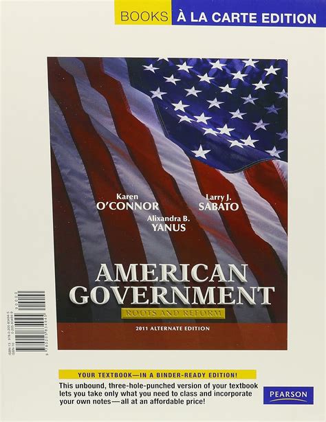 Essentials of American Government Roots and Reform 2011 Edition Books a la Carte Plus MyPoliSciLab Access Card Package 10th Edition Reader