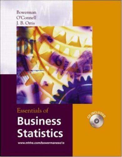 Essentials of Business Statistics with Student CD-ROM Reader