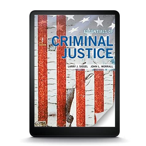 Essentials of Criminal Justice Reprint Epub