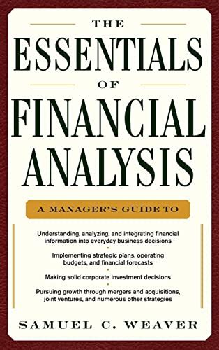 Essentials of Financial Analysis PDF