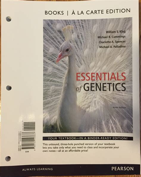 Essentials of Genetics 9th Edition Standalone book Kindle Editon