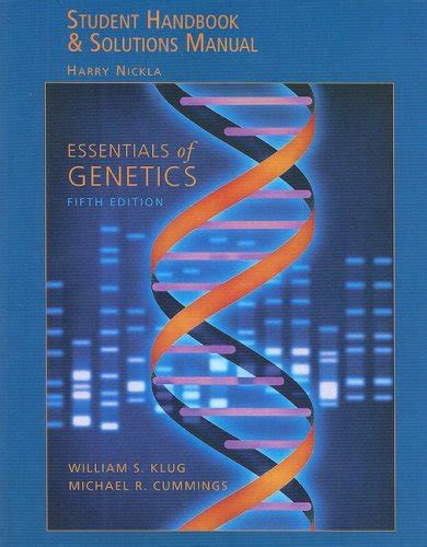 Essentials of Genetics Value Package includes Student Handbook and Solutions Manual 6th Edition Reader
