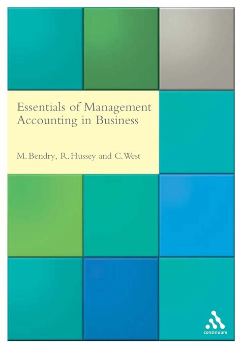 Essentials of Management Accounting Reprint Reader