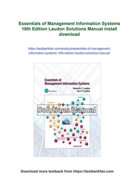 Essentials of Management Information Systems (10th Edition) Ebook PDF