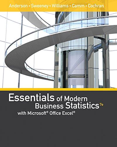 Essentials of Modern Business Statistics with Microsoft Excel Loose-leaf Version PDF