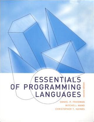 Essentials of Programming Languages 2nd Edition Reader