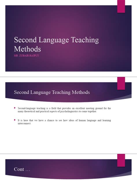 Essentials of Second Languages Teachings Epub