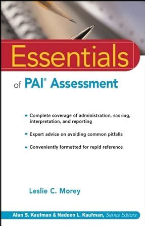 Essentials.of.PAI.Assessment Ebook Kindle Editon