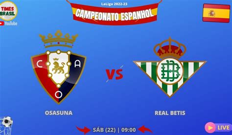 Estatísticas Definitivas da Partida entre Osasuna x Betis