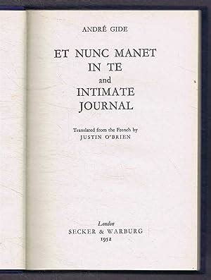 Et nunc manet in Te and The Intimate journal PDF