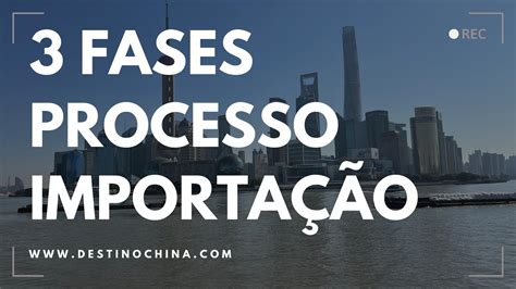 Etapas do Processo de Importação