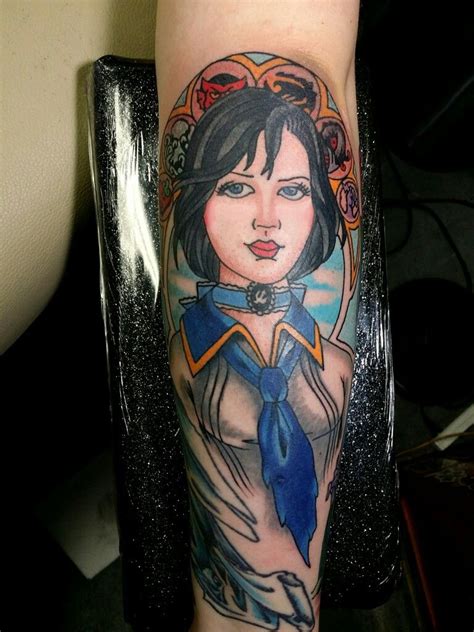 Etched in Ink: Bioshock Infinite Tattoos Embodying Unwavering Courage and Infinite Possibilities