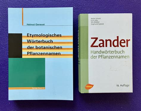 Etymologie und Taxonomie