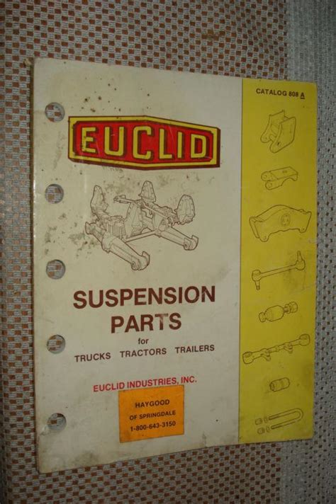 Euclid Parts Catalog