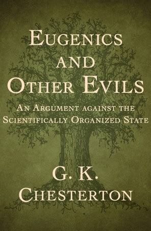 Eugenics and Other Evils Classic Reprint Doc