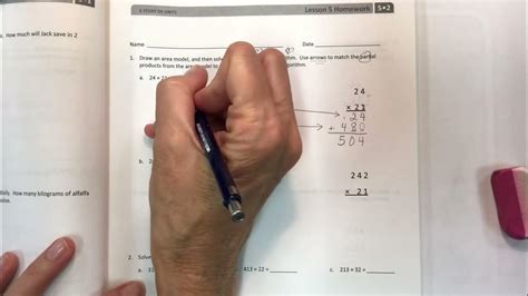 Eureka Math Grade 5 Lesson 2 Homework Module 2 Answers Ebook Kindle Editon