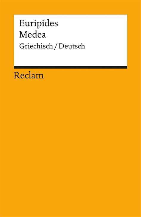 Euripides German Edition Reader