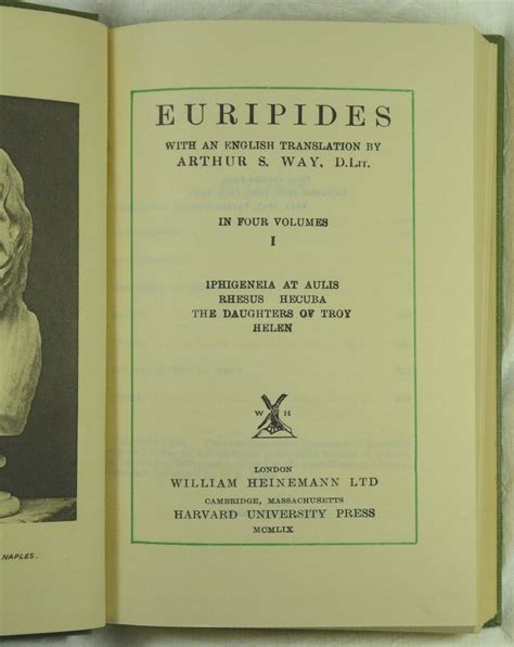 Euripides With an English Translation Volume 3 Epub