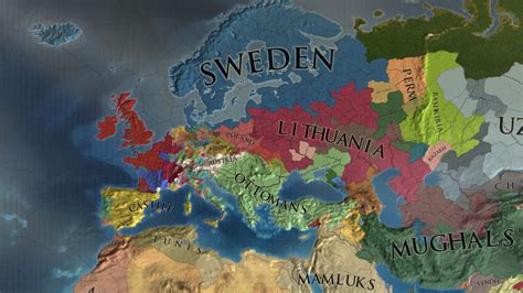 Europa Universalis 4 Map: A Comprehensive Guide to the Lands of the World