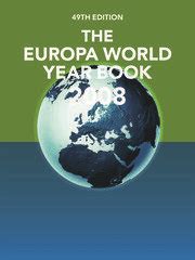 Europa World Year Book 2008 Kindle Editon