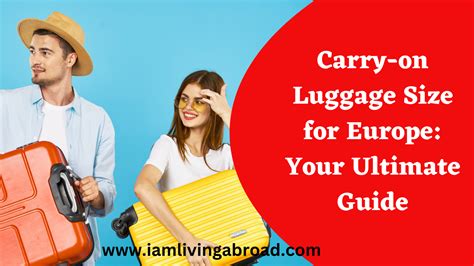 European Carry-on Size: A 4-Digit Guide for Stress-Free Travel