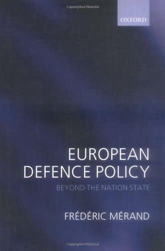 European Defence Policy Beyond the Nation State Epub