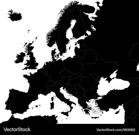 European Map Black and White: 10,000+ Facts Unveiled