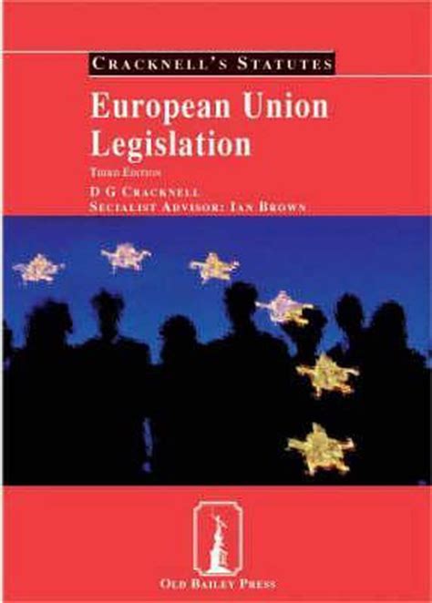 European Union Legislation Cracknell s Statutes Epub