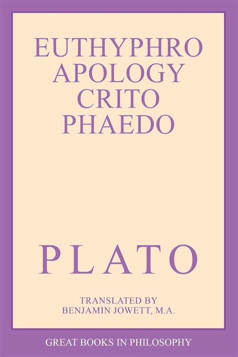 Euthyphro Apology Crito Phaedo Great Books in Philosophy Doc