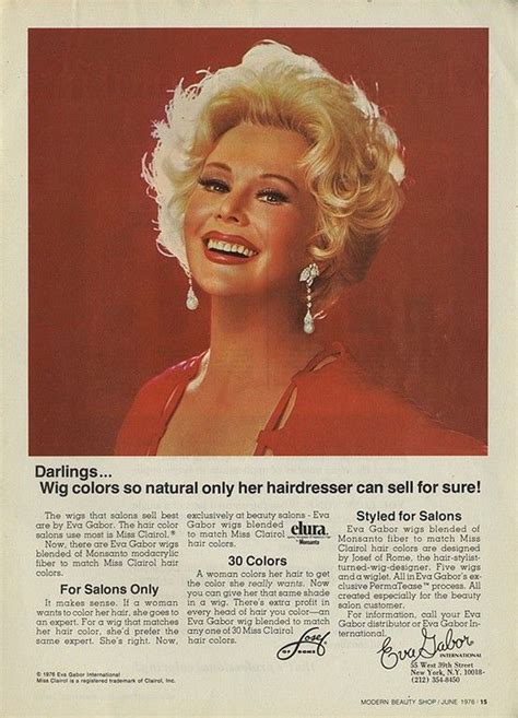 Eva Gabor Wigs: 50 Years of Iconic Glamour and Style