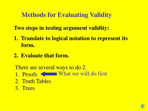 Evaluating with Validity Doc