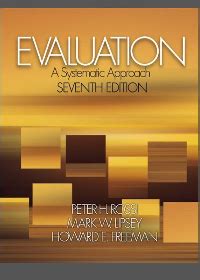 Evaluation A Systematic Approach 7th Edition Pdf Kindle Editon