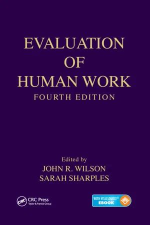 Evaluation of Human Work Fourth Edition PDF