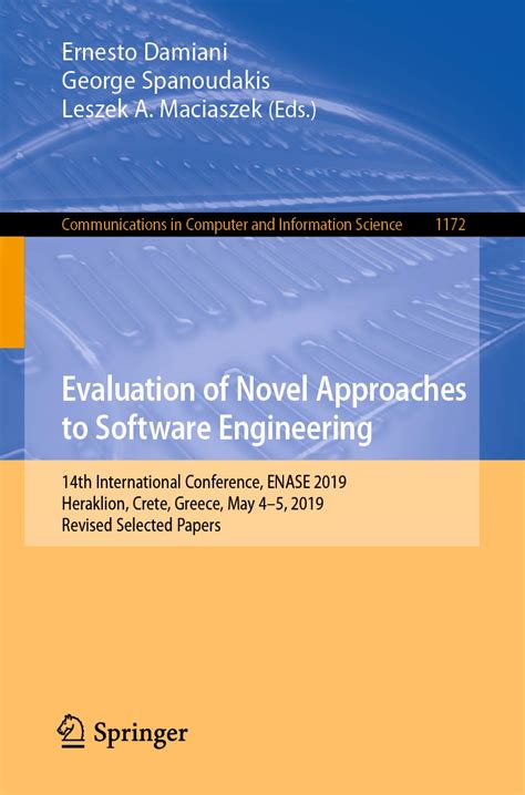 Evaluation of Novel Approaches to Software Engineering 3rd and 4th International Conference, ENASE 2 Doc