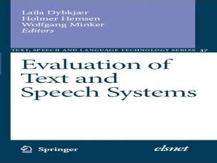 Evaluation of Text and Speech Systems 1st Edition Reader