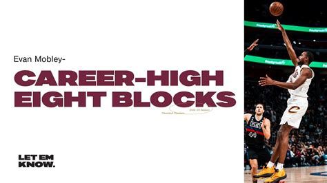 Evan Mobley Career High