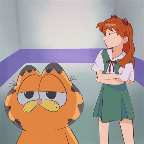 Evangelion and Garfield: An Unexpected Fusion