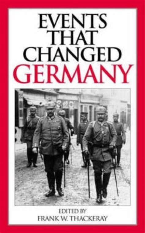 Events that Changed Germany Epub