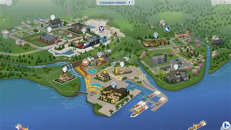 Evergreen Harbor Sims 4: Explore the Coastal Paradise