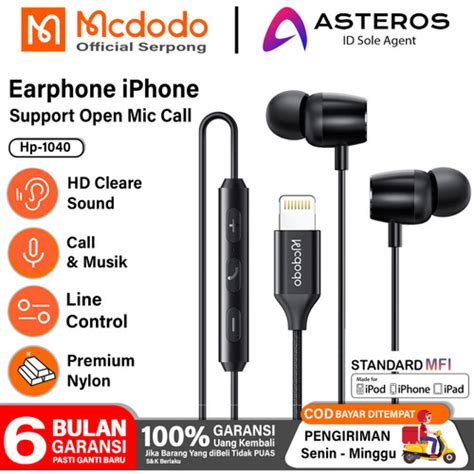 Evermarket Black Earphone Lightning iPhone Epub