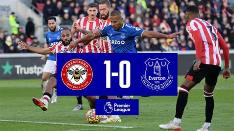 Everton 1 x 0 Brentford: Relembre o confronto emocionante pelo Premier League