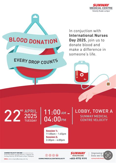 Every Drop Counts: Join the Blood Donation Drive in Singapore