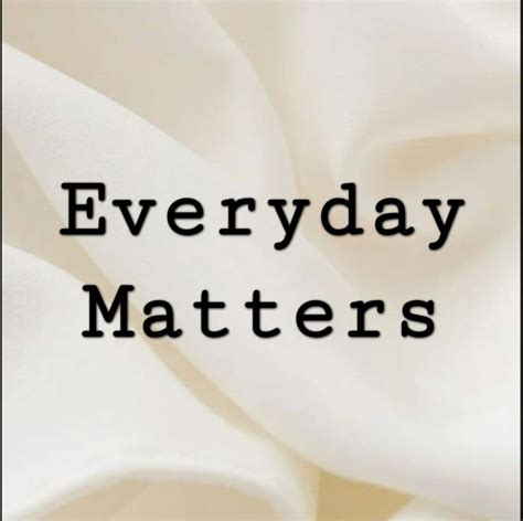 Everyday Matters PDF